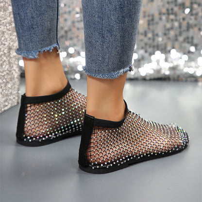 Viviana™ - Rhinestone Flat Sandals