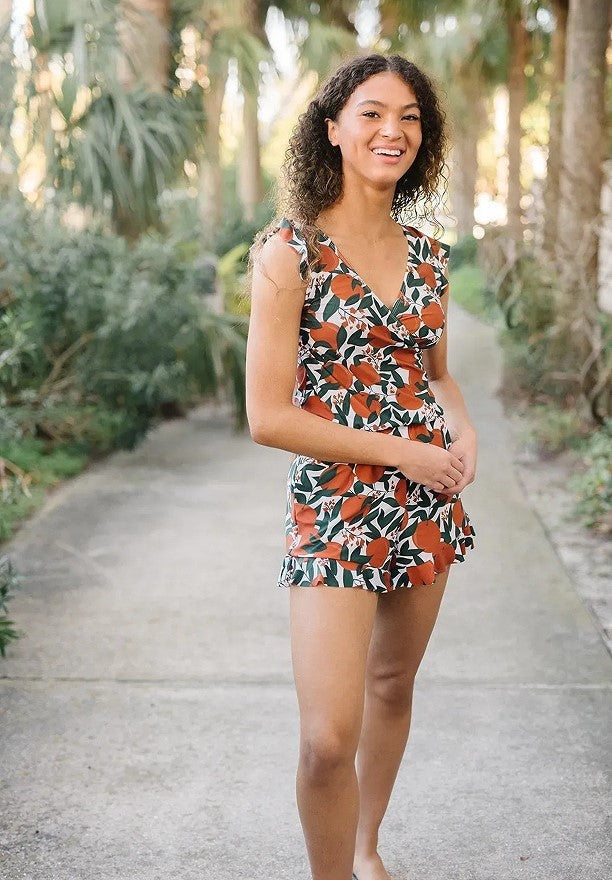 Wavy™ Romper Built-in Bra