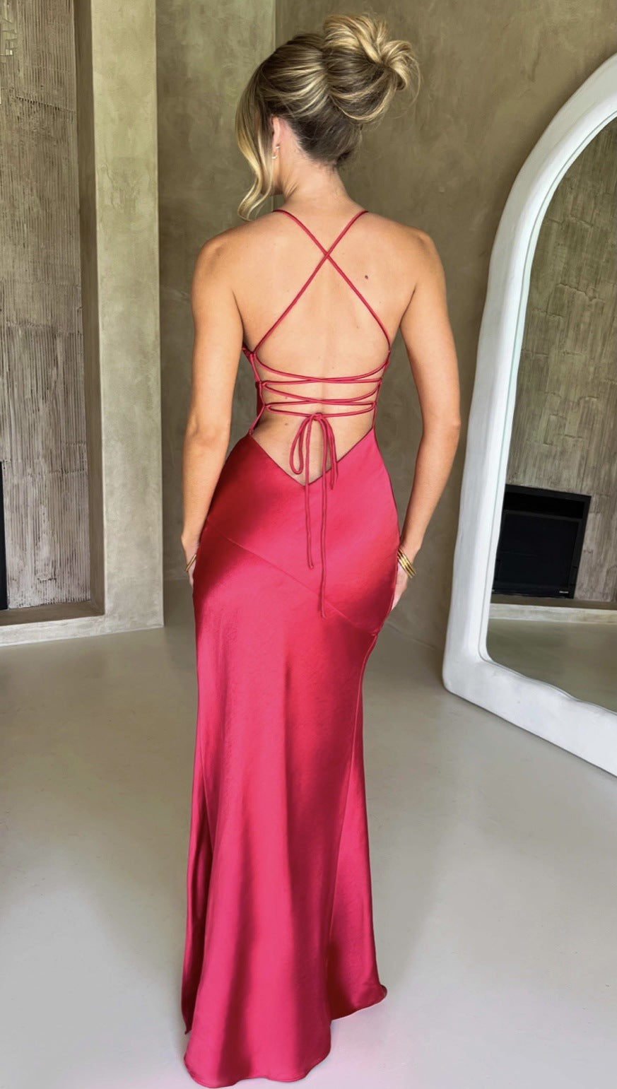 Isabel™ Backless Maxi Dress